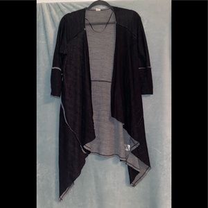 Reversible sweater wrap